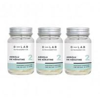 D-LAB Nutricosmetics Absolu De Keratine Grynas keratinas nagams ir plaukams, 3 Mėnesiams
