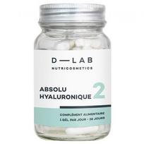D-LAB Nutricosmetics Absolu Hyaluronique Hialurono rūgštis skirta odos priežiūrai, 1 Mėnesiui