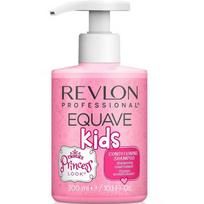 Revlon Professional Equave Kids Princess Look 2in1 Šampūnas vaikams be sulfatų, dažiklių ir alergenų, 300ml