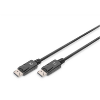 DIGITUS cable Displayport 2m AWG28 2xshielded 20-pin black