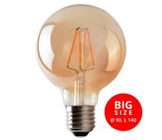 LED elektros lemputė LEDSTAR AMBER G95 E27/8W/230V 2200K