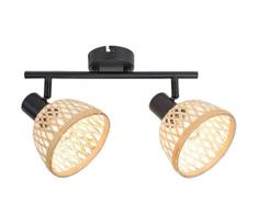 Rabalux 3134 - Akcentinis šviestuvas RATTAN 2xE14/15W/230V rotango