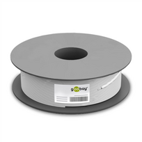 GOOBAY NC93953 CAT6 STRANDED NETWORK CABLE, S/FTP (PiMF), GREY - REEL 100m