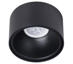 Įleidžiamas akcentinis šviestuvas BALI 1xGU5,3/MR16/25W/12V apvalus juodas