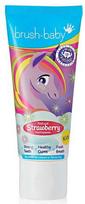Brush Baby Strawberry kūdikių dantų pasta nuo 3-6 metų, su fluoru 50ml
