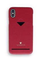VixFox Card Slot Back Shell for iPhone XS Max ruby red