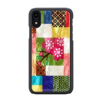 iKins Smartphone case for iPhone XR, cherry blossom black
