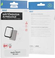 Wave 3D PMMA Screen Protector for Apple Watch 45mm Black (-PMMA-AW-45-BK)