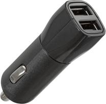 Wave car charger, with two USB ports, 3.1 A (-AL3)