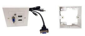 Vivolink Wall Box HDMi + USB + VGA .