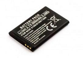 CoreParts Battery for Mobile 3.3Wh  Li-ion 3.7V 900mAh Nokia