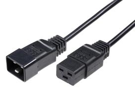 MicroConnect Power Cord 5m C19-C20 16 A Black,