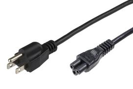 MicroConnect Power Cord US Type B - C5 3m  50% annealed copper and 50%