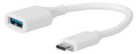 MicroConnect USB-C 3.2 Gen 1 to USB 3.2  Gen 1 A adapter, 0.2m White,