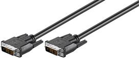 MicroConnect Full HD DVI-D Cable, 2 meter DVI-D 18+1-pin M-M Black
