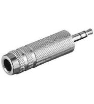 Goobay 3.5 mm male to 6.3 mm female audio adapter (A 173 M)