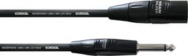 Cordial Silver Line 6.3 mm male to XLR male audio cable, 7.5 m (CIM7.5MP)