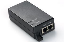 MicroConnect 15.4W 802.3af PoE Injector 100-240V, 50-60Hz, 48V DC,