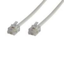 MicroConnect Modular Straight RJ12 6C/6P 5m White