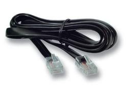 MicroConnect RJ12-RJ45 3M M/M Black 6P/6C-8P/6C