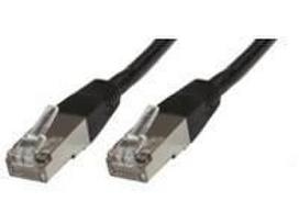 MicroConnect F/UTP CAT5e 5m Black PVC Outer Shield : Foil screening