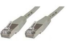 MicroConnect F/UTP CAT5e 15m Grey PVC Outer Shield : Foil screening