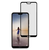 Tellur Tempered Glass 3D Case-Friendly Full Adhesive for Huawei P20 Lite, black