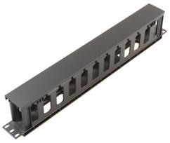 MicroConnect Cable Management 19"" 1U Full Plastic