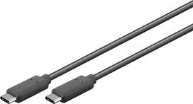 MicroConnect USB-C to USB-C Cable 0,5m,  100W, 20Gbps, 4K60Hz USB 3.2