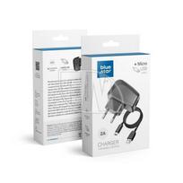 Universalus Micro USB 2A Blue Star Lite sieninis įkroviklis