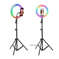 Žiedinė lempa RGB 30 cm