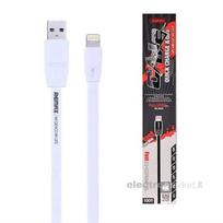 Kabelis telefonui Remax RC-001i USB / Lightning Data 1m, baltas