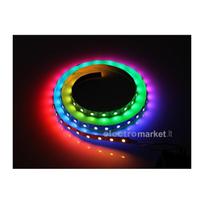LED RGB 5M juosta įvairių spalvų su  pulteliu