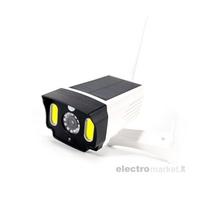Imitacinė kamera su saulės baterija ir LED