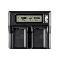 Newell DC-LCD two-channel charger for NP-FW series batteries