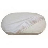 Paklodė JERSEY su guma 75x125 White