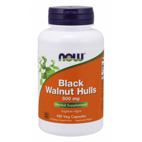 Now Foods Black Walnut Hulls 500 mg 100 vcaps