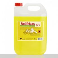 Aušinimo skystis antifrizas geltonas 5kg/40°C.