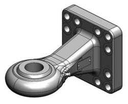 Prikabinimo įtaisas 00.665.17.1-A02 51mm 160x160