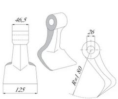Plaktukas Maschio 495T30004027R