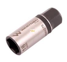 Galvutė 3/8 18mm žvakei