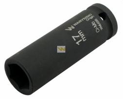 Galvutė 1/2 17mm smūginė prailginta CrMo.DIN 3129