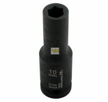 Galvutė 1/2 10mm smūginė prailginta CrMo.DIN 3129