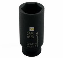 Galvutė 1/2 26mm smūginė prailginta CrMo.DIN 3129