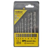 Grąžtai betonui 8vnt. 3-10mm 0140118