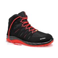 Batai ELTEN Maddox Black Red Mid ESD S3 SRC, juodi/raudoni