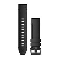 Garmin QuickFit 22 Laikrodžio apyrankė, Odinis laikrodžio dirželis, Juodas