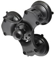 RAM TRIPLE SUCTION CUP BASE W/ 1.5" BALL