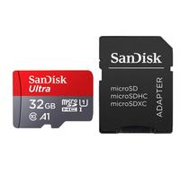32GB 10 klasės microSD kortelė su adapteriu