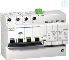 iQuick PRD20r modular surge arrester - 3 poles + N - 350V - with remote transfer A9L16297 | 3606480387098